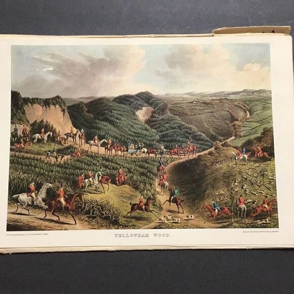 10 of 16 large Prints From vintage pageantry of sport portfolio attained at New - Picture 3 of 11